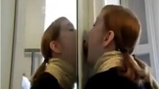 Red deepthroat sucking dick very hard after the hole - porn video