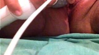 Cumming with my vibrator - porn video