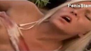 Hot Babe Fucks While Father Is Away - porn video