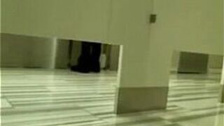 Busty Blonde Masturbates In Public Restroom On Cam - porn video