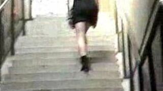 oldblackguy and danielle take a train - porn video