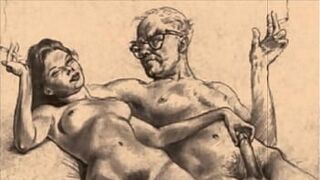 vintage illustration - porn video