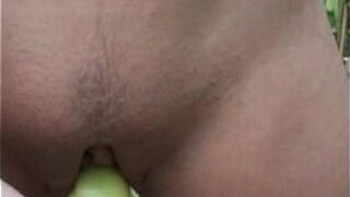 Fucked by a banana - porn video