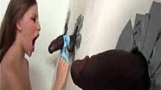 Three Anonymous and Huge Black Cocks - porn video