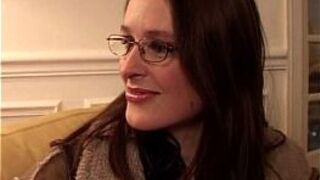 very hot french brunette - porn video