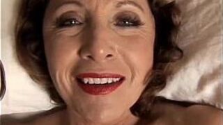 Sexy cougar has kinky piercings - porn video