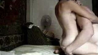 Sexy cheating wife in bed making a sextape with hubby - porn video